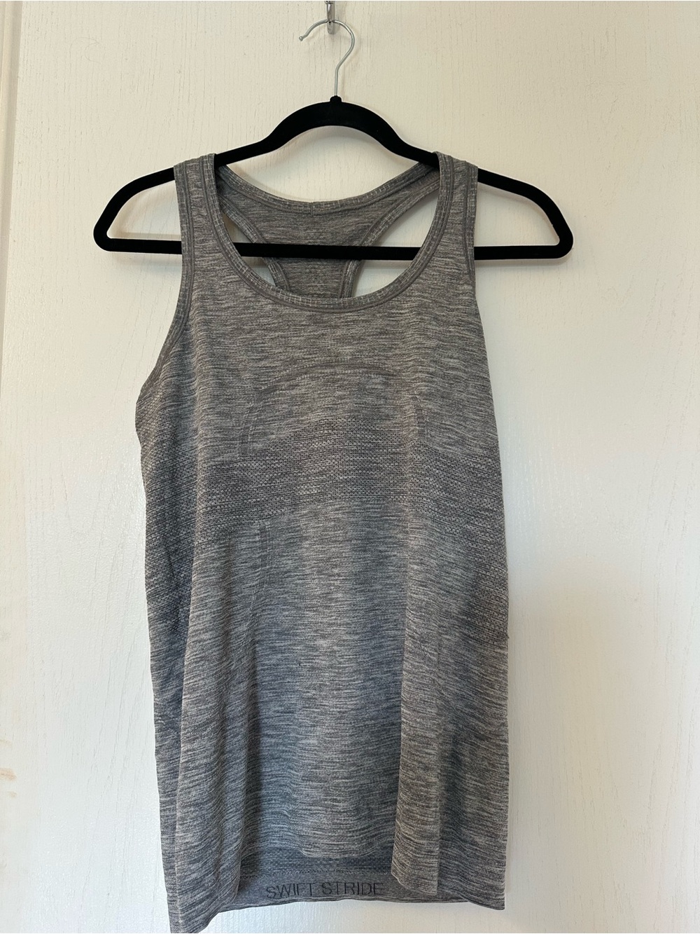 lululemon athletica Heather Gray Racerback Tank